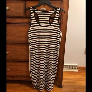 NWOT Ann Taylor Loft stripe racerback tank dress